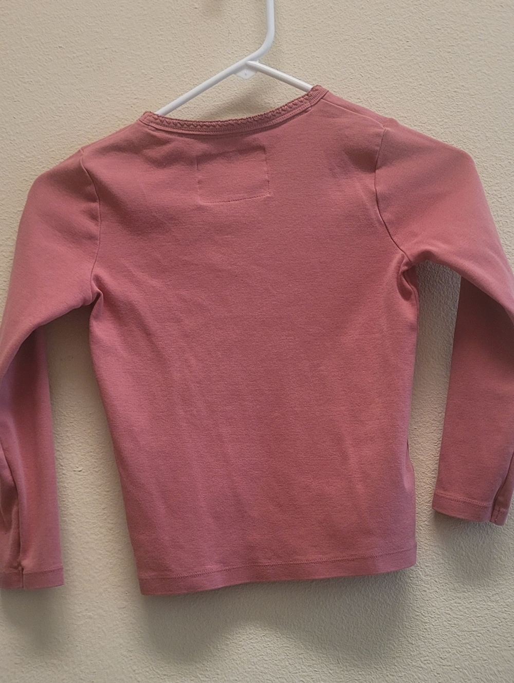 Mini Boden Girls Long-Sleeve Tees in Dusty Rose & Pink - Picture 8 of 10